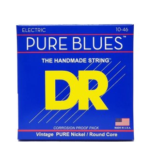 DR Strings PHR-10 Pure blues electric-guitar-strings, 010-046